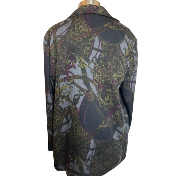 Strategy women’s Blazer size 16 country Art to wear Goth Light Weight - Picture 10 of 16